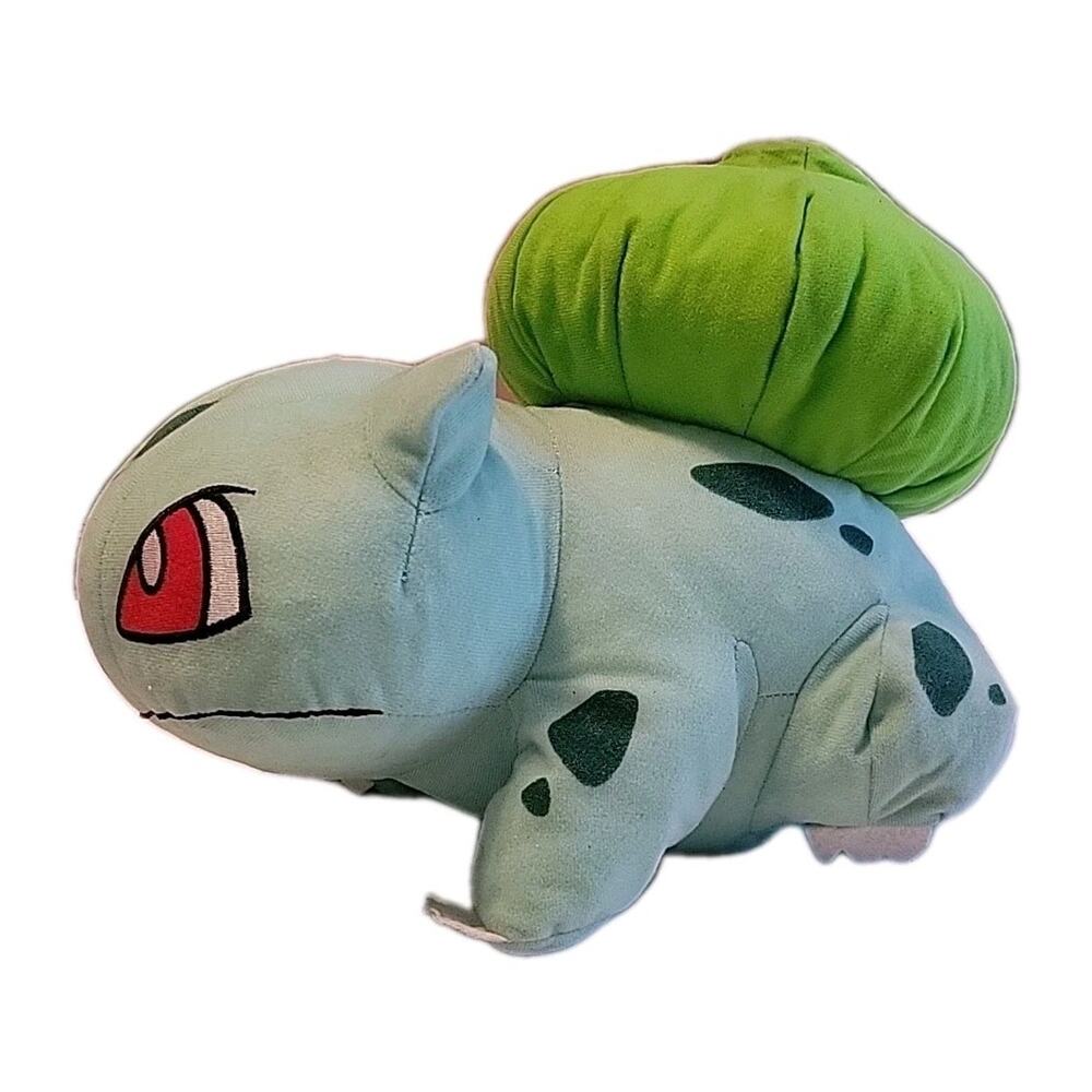POKEMON Large 14'' Plush Bulbasaur Toy Soft Collectible